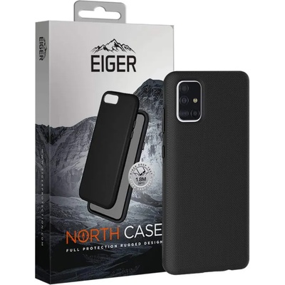 Eiger North Case - хибриден удароустойчив кейс за Samsung Galaxy A52 (черен)