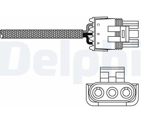 Lambda sonda DELPHI ES10969-12B1 (ES1096912B1)