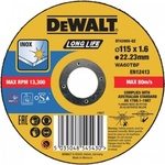 DEWALT диск за рязане 115 x 22, 2 x 1, 6 мм DT43905 (DT43905)