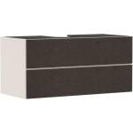 Hansgrohe Xevolos E - Шкаф за мивка, 118x56x55 см, 2 чекмеджета, матово бежово/текстилно тъмносив 54194660 (54194660)