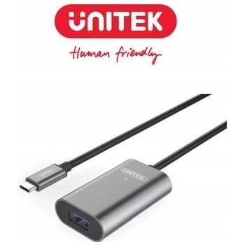 Unitek U304A prodlužovací USB-C 3.1 - USB-A, M/F, 5m