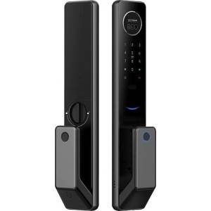 TTLock ТТLock електронна моторизирана смарт брава с RFID, ПИН код , пръстов отпечатък и лицево разпознаване - ASD T100A 3D (CNL0284)