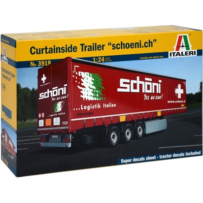 Italeri Curtainside Trailer "schoeni.ch1:24