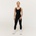 GymBeam Дамски гащеризон GymBabe Black L