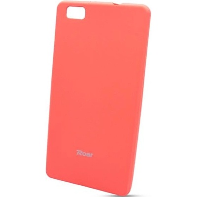 Púzdro Roar Jelly Colorful TPU Huawei P8 Lite - broskyňovo-oranžové