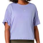 Asics Дамска тениска Asics Women's Nagino Run Adjustable S/S Top Running shirt - Bluebell - размер XS (916-4756-0411)