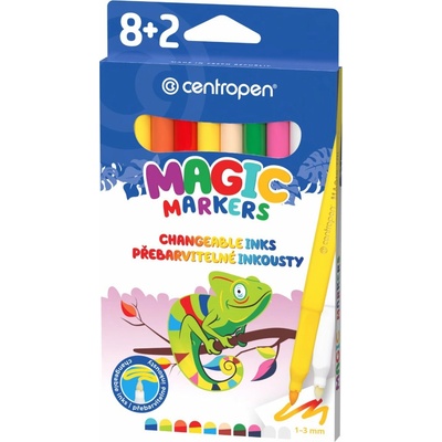 Centropen Magic Markers 2549 8+2 ks