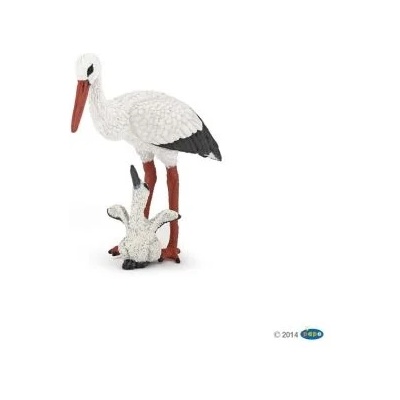 Papo - Фигурка за колекциониране и игра - Семейство Щъркели (50159)