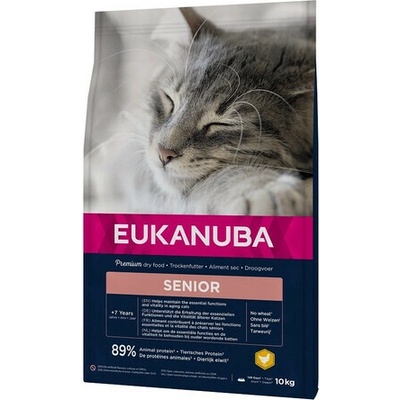 EUKANUBA Cat Senior All Breeds Top Condition Chicken & Liver 10 kg