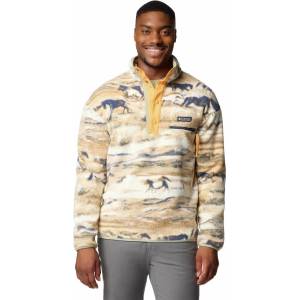 Columbia Helvetia II Printed Half Snap Fleece Размер: L / Цвят: син