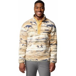 Columbia Helvetia II Printed Half Snap Fleece Размер: L / Цвят: син