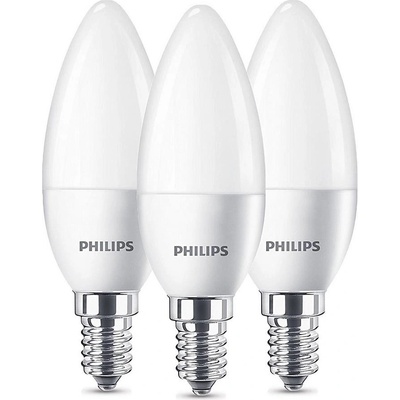 Philips SET 3x 3x LED Žiarovka Philips B35 E14/5,5W/230V 2700K P2248