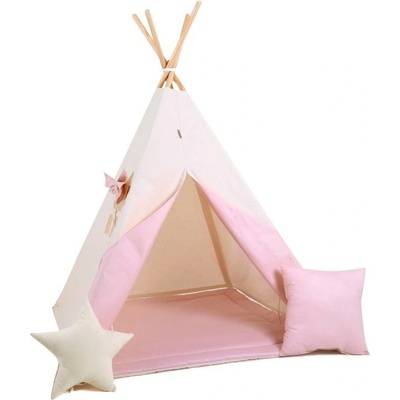 ELIS DESIGN Set teepee stan Ružové snívanie standard