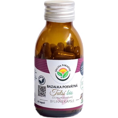 Salvia Paradise Tulsí bazalka posvátná Bio 60 kapslí