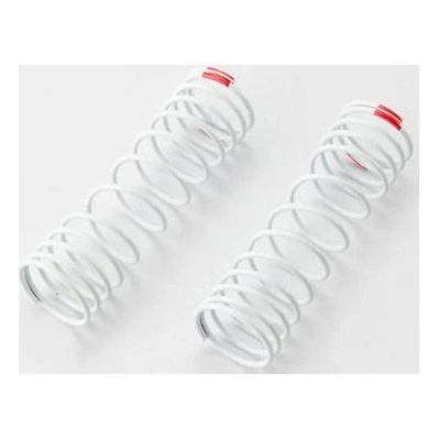 Traxxas пружина амортисьора BB предна прогресивна бяла (2)
