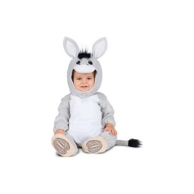 My Other Me Маскировъчен костюм за бебета My Other Me Бял Сив Магаре (4 Части) Размер Размер - 24-36 месеца