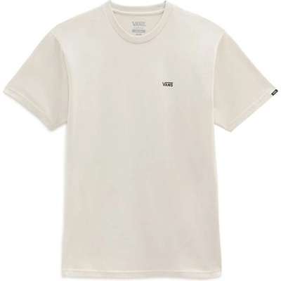 Vans LEFT CHEST LOGO TEE Oatmeal/Black