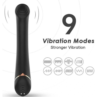 Armony Falt Head Silicone Black