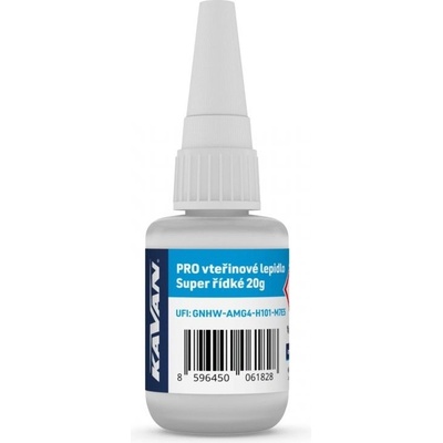 Kavan PRO super řídké vteřinové lepidlo 20g KAV56.9972.DE