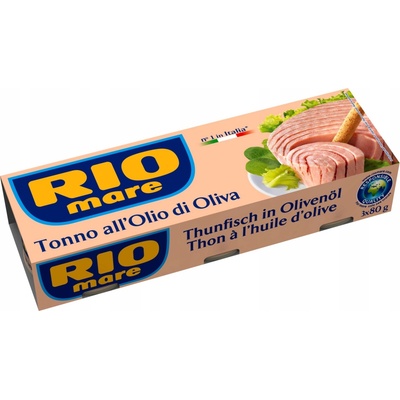 Rio Mare Tuniak v olivovom oleji 3 x 80 g