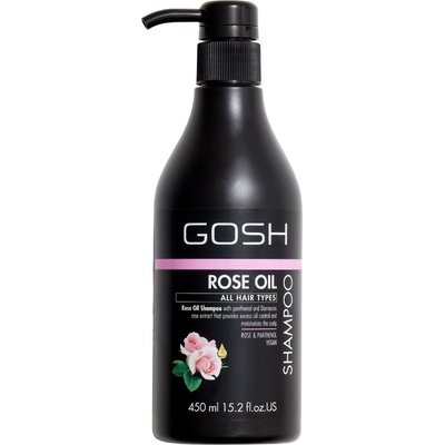 Gosh Copenhagen Rose Oil Shampoo 450 ml