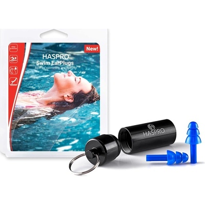 Haspro Swim špunty do uší k plavání 1 pár