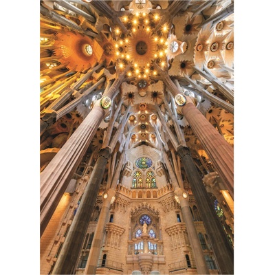 Educa - Puzzle Sagrada Familia Interior - 1 000 piese