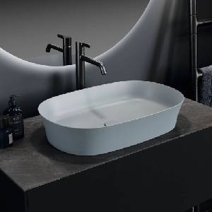 Ideal Standard Керамичен плот за мивка Ideal Standard Atelier Conca 100 см, светло сиво покритие (T3971DI)