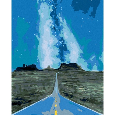 Zuty Malování podle čísel GRAND CANYON S GALAXIÍ
