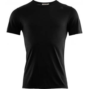 Aclima Мъжко мериносово термобельо Aclima Lightwool Undershirt Tee Merino base layer - Jet Black (015-1267-0113)