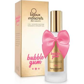 Image 1 of Масажен и интимен гел, ароматизиран - Bubblegum 100ml (BIJOUX0192)