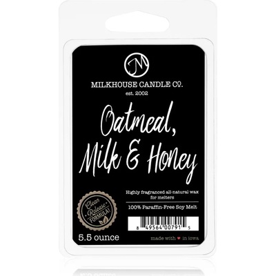 Milkhouse Candle Milkhouse Candle Co. Creamery Oatmeal, Milk & Honey восък за арома-лампа 155 гр