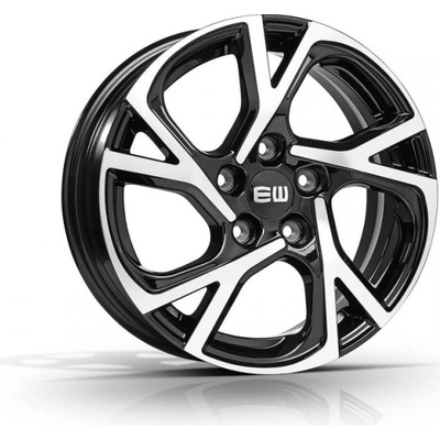 Elite Wheels EJ02 AGILE 6,5x16 5x100 ET38 black polished