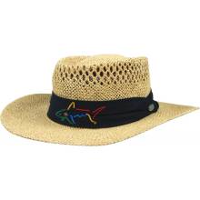 Greg Norman Straw hat natural/hnedý