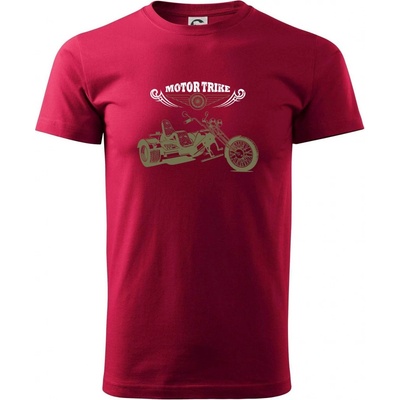 Moto trike tričko Marlboro červená