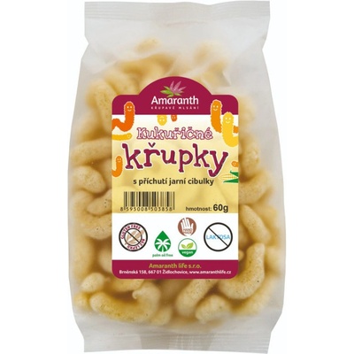 AMARANTH Křupky jarní cibulka a zakysaná smetana 50 g