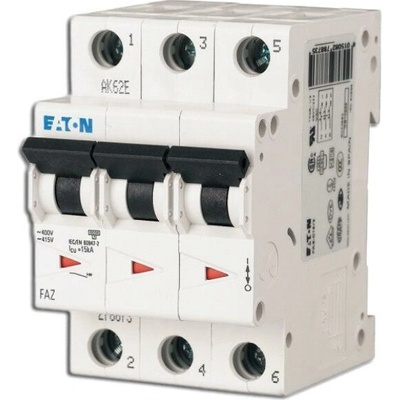 Eaton Jistič FAZ-B10/3 3P B 10A 15kA 278843