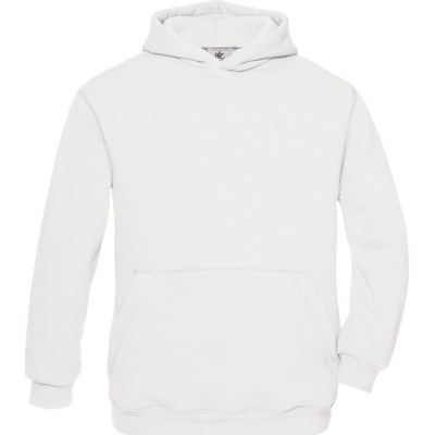 B&C Collection Hooded /kids white