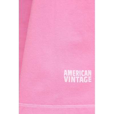 American Vintage Памучна блуза с дълги ръкави American Vintage (FIZ02J)