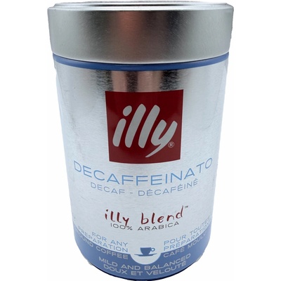 Illy Espresso Bezkofeínová mletá 250 g