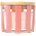 SOLVENT Import dod. PL Q Home свещ Peppermint Swirl Pink 312 г
