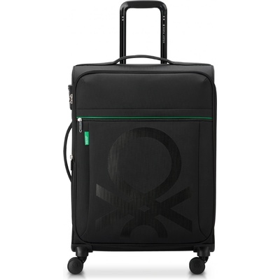 Delsey X Benetton Color Block 376481000 černý 77 l