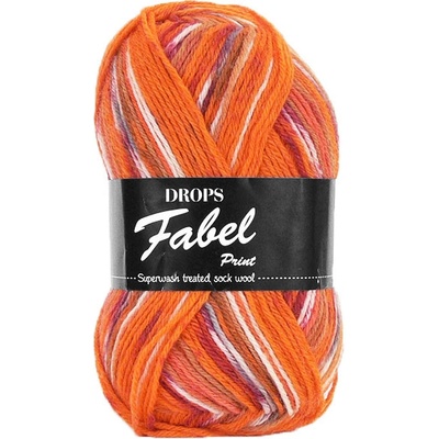 Příze DROPS Fabel Print 153 - texmex