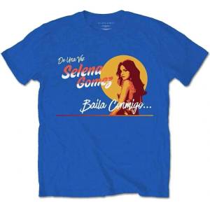 Selena Gomez Mural Royal Blue XL Риза (GOMEZTS03MBL04)