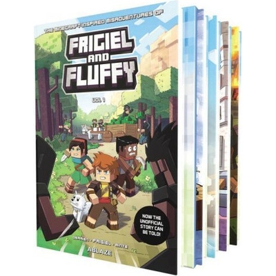 The Minecraft-Inspired Misadventures of Frigiel & Fluffy Vol 1-5 Box Set - Frigiel, Jean-Christophe Derrien, Minte (ilustrátor)