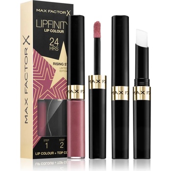 MAX Factor Lipfinity Rising Stars дълготрайно течно червило с балсам цвят 084 Rising Star 2 бр