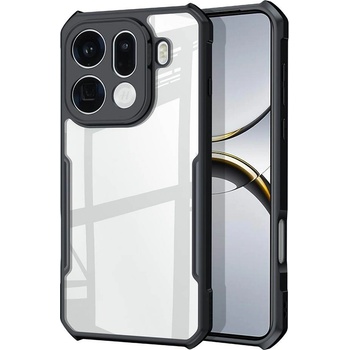 OPPO Калъф + протектор XUNDD за Oppo Find X9 Pro 5G - прозрачен удароустойчив TPU + акрил, Airbag защита