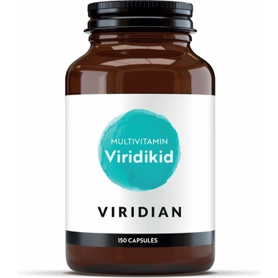 Viridian Nutrition Viridikid Multivitamin 150 kapslí