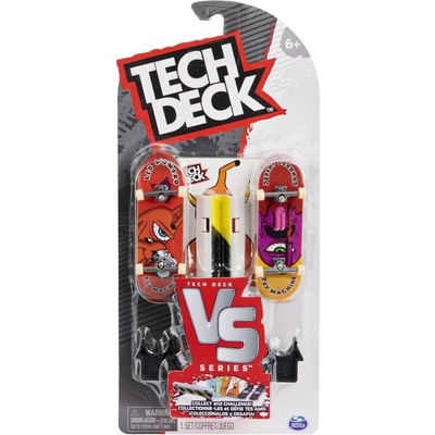Tech Deck Spin Master Fingerboard dvojbalení s překážkou