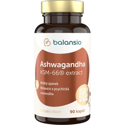 Balansio Ashwagandha KSM-66 90 kapslí